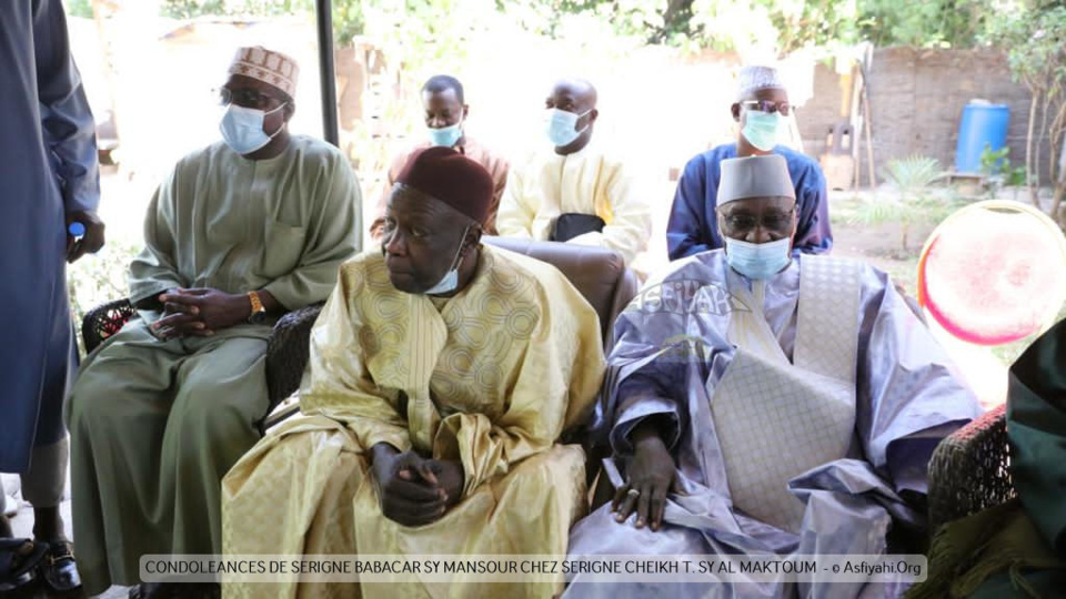 PHOTOS - FANN RESIDENCE - Serigne Babacar Sy Mansour chez Serigne Cheikh Tidiane Sy Al Maktoum