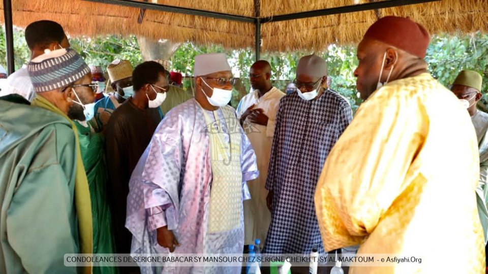 PHOTOS - FANN RESIDENCE - Serigne Babacar Sy Mansour chez Serigne Cheikh Tidiane Sy Al Maktoum