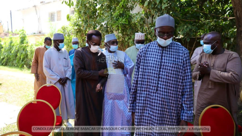 PHOTOS - FANN RESIDENCE - Serigne Babacar Sy Mansour chez Serigne Cheikh Tidiane Sy Al Maktoum