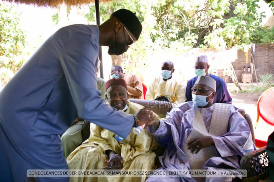 PHOTOS - FANN RESIDENCE - Serigne Babacar Sy Mansour chez Serigne Cheikh Tidiane Sy Al Maktoum