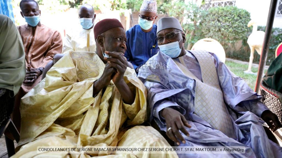 PHOTOS - FANN RESIDENCE - Serigne Babacar Sy Mansour chez Serigne Cheikh Tidiane Sy Al Maktoum