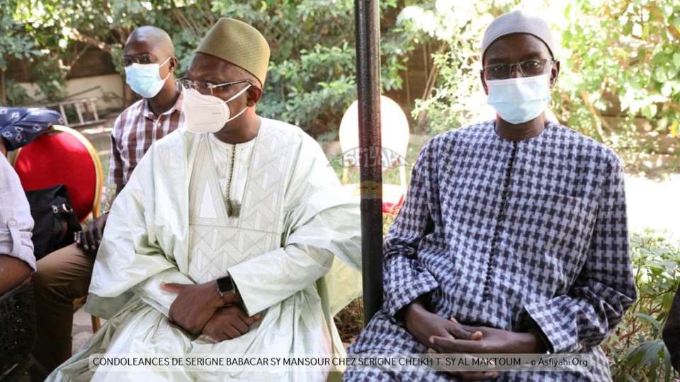 PHOTOS - FANN RESIDENCE - Serigne Babacar Sy Mansour chez Serigne Cheikh Tidiane Sy Al Maktoum